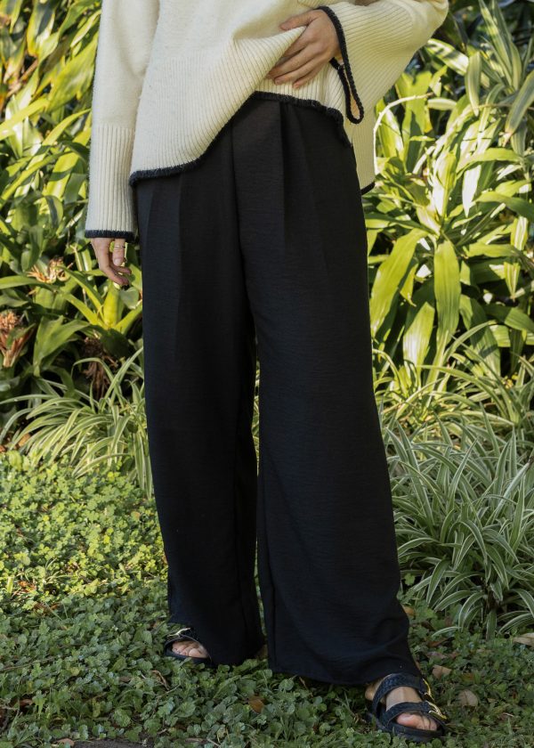 Pure Linen Tulip Trousers