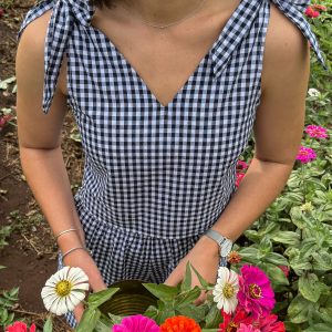 Buttercup Tie-Shoulder Blouse