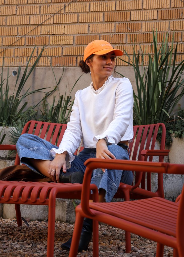 Orange Branded Cap