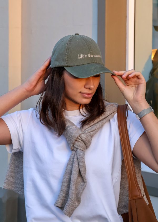 Avocado Slogan Cap