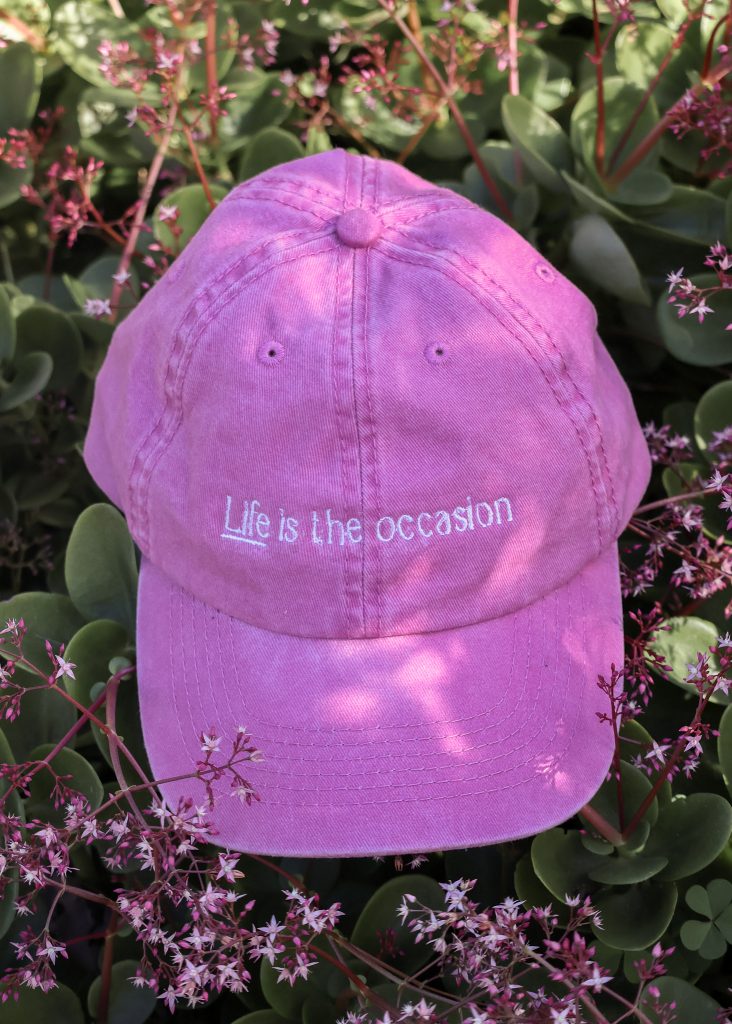 Apple Slogan Cap