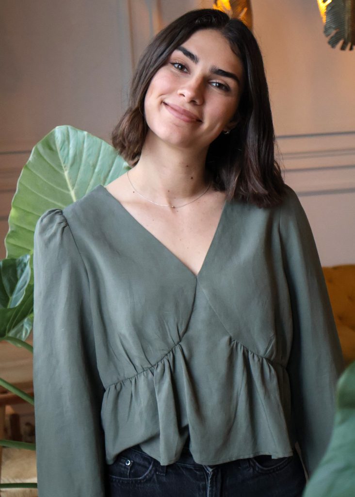 Arum-Lily Blouse: Olive